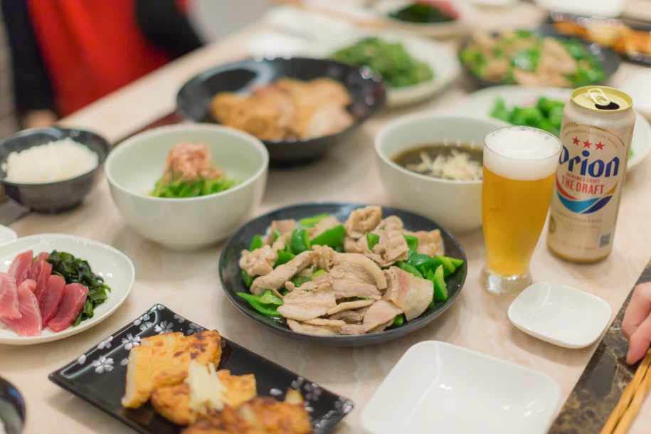写真:お食事